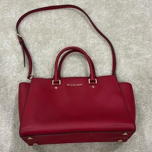 Red Michael Kors Bag